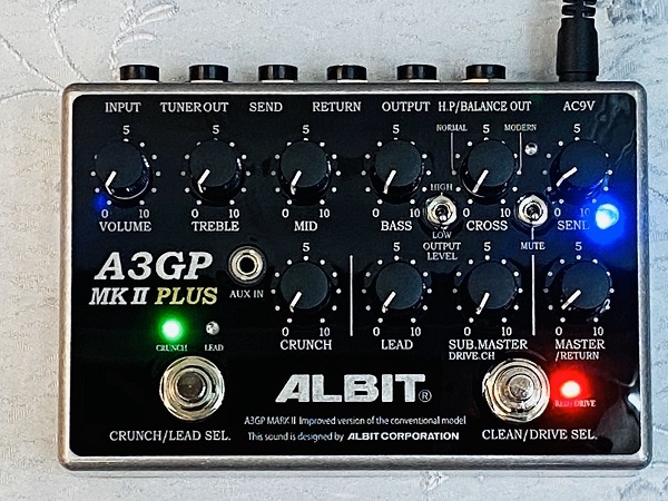 ALBIT A3GP MarkII プリアンプ