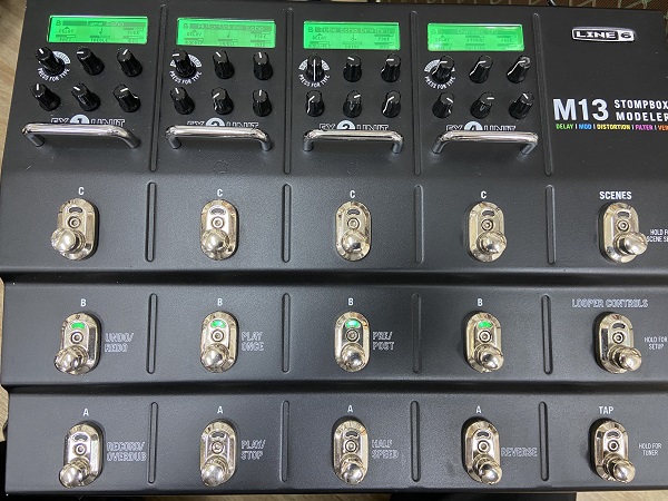 LINE6ストンプボックスモデラー M13の基本的な使い方！｜難波の楽器店